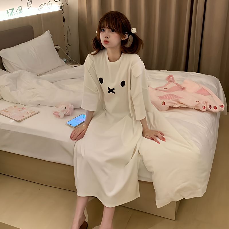 Kawaii Miffy Sleeping Dress Cu - огляд і ціна Summer Away Clothing