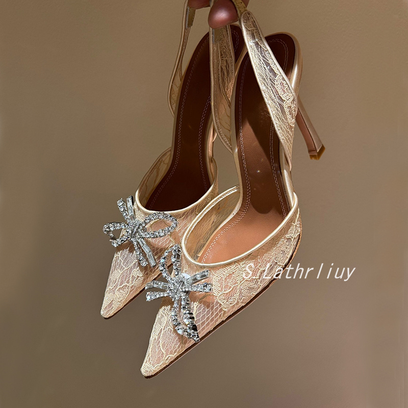 Sandals Rhinestone Flower Poin - огляд і ціна Summer Clothing Elegant