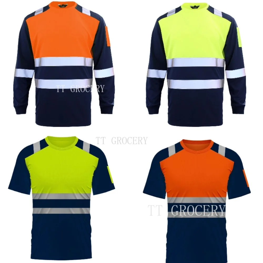 High Visibility Safety Work Sh - огляд і ціна Summer Hi Vis Clothing