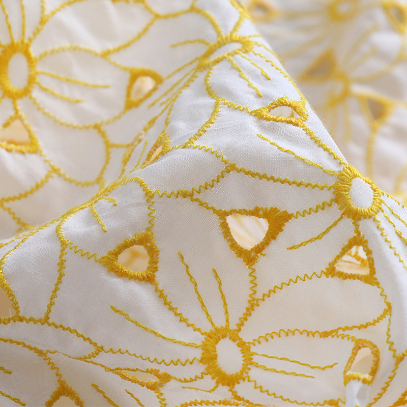High quality cotton tecido Yel - огляд і ціна Soft Summer Yellow Clothing