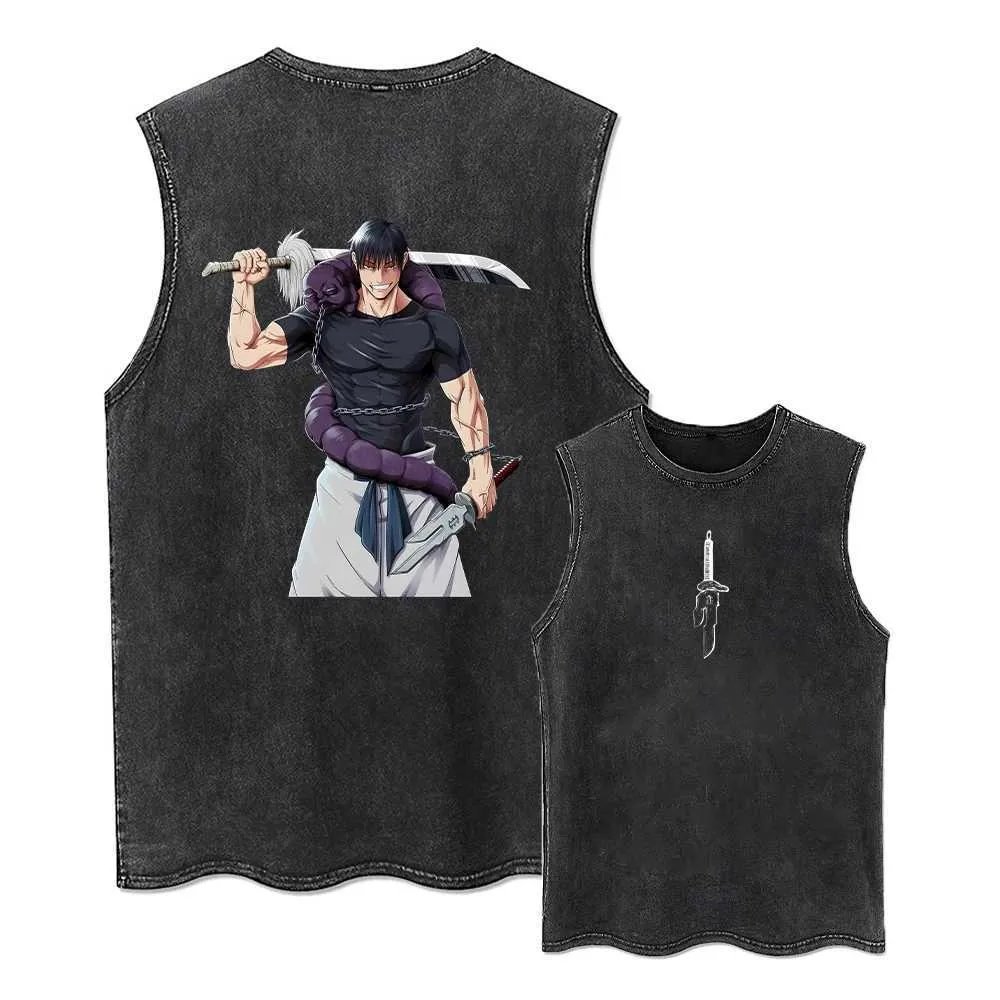 2026 Jujutsu Kaisen Summer Gym - огляд і ціна Vintage Summer Clothing Men